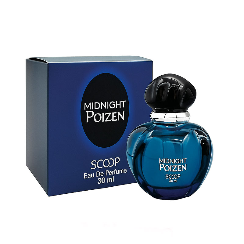 عطر جیبی دیور میدنایت پویزن زنانه 30 میل شرکتی اسکوپ