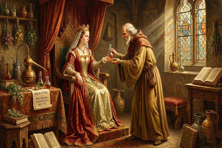 اولین عطر مدرن با پایه الکل برای ملکه مجارستان