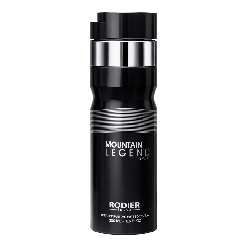 اسپری بدن مردانه رودیر مدل مونت بلنک لجند حجم 200 میلی لیتر