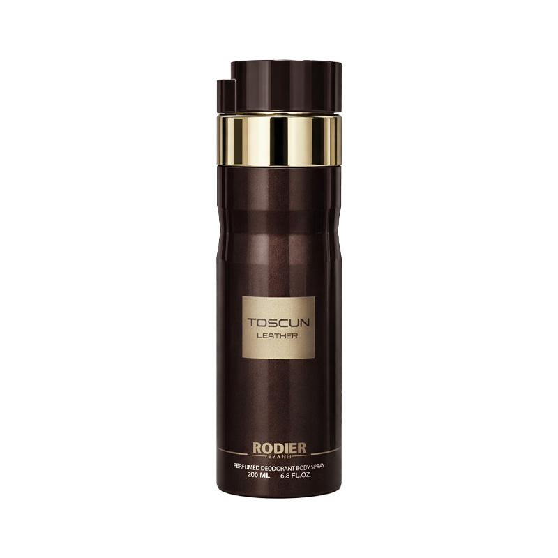 اسپری بدن مردانه رودیر مدل تام فورد توسکان لدر حجم 200 میلی لیتر